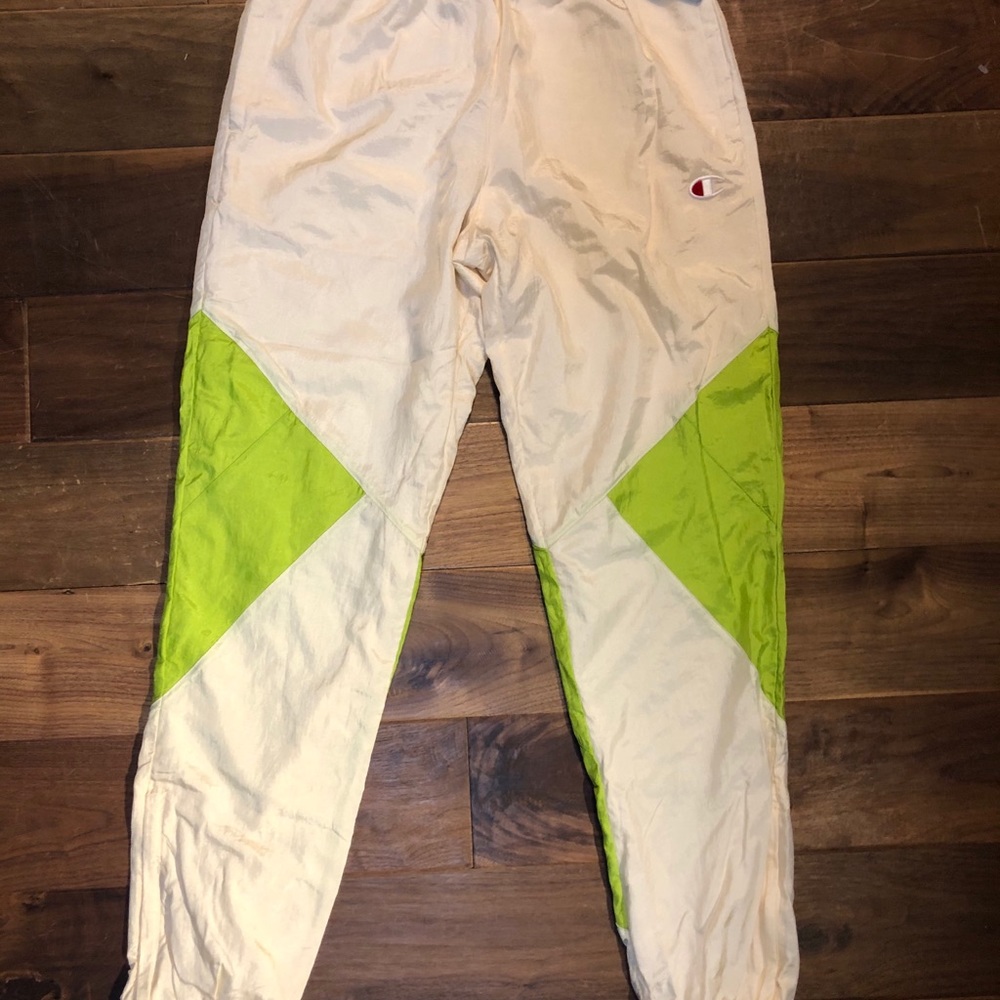 Champion Track Pants Light Tan/Cream size S